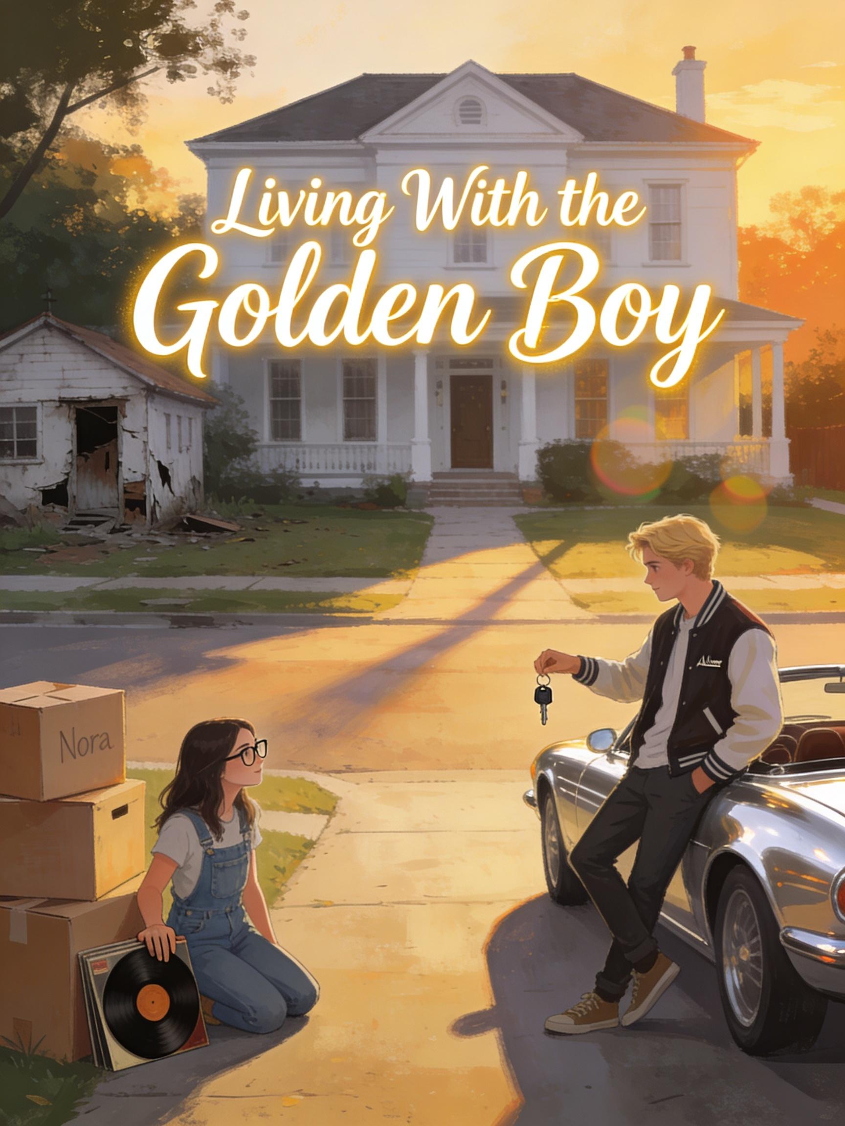 arte da capa de Living With the Golden Boy