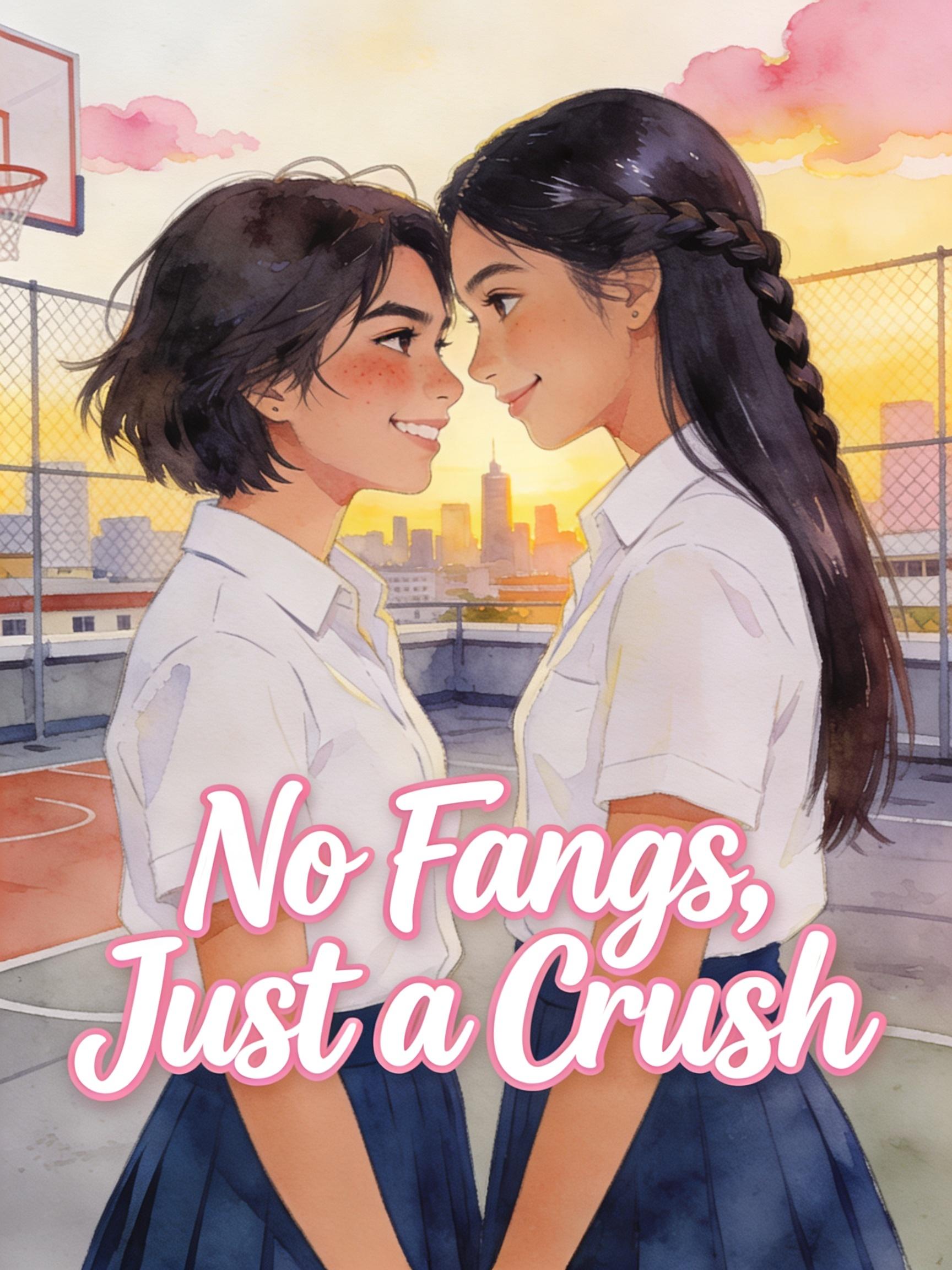 arte da capa de No Fangs, Just a Crush