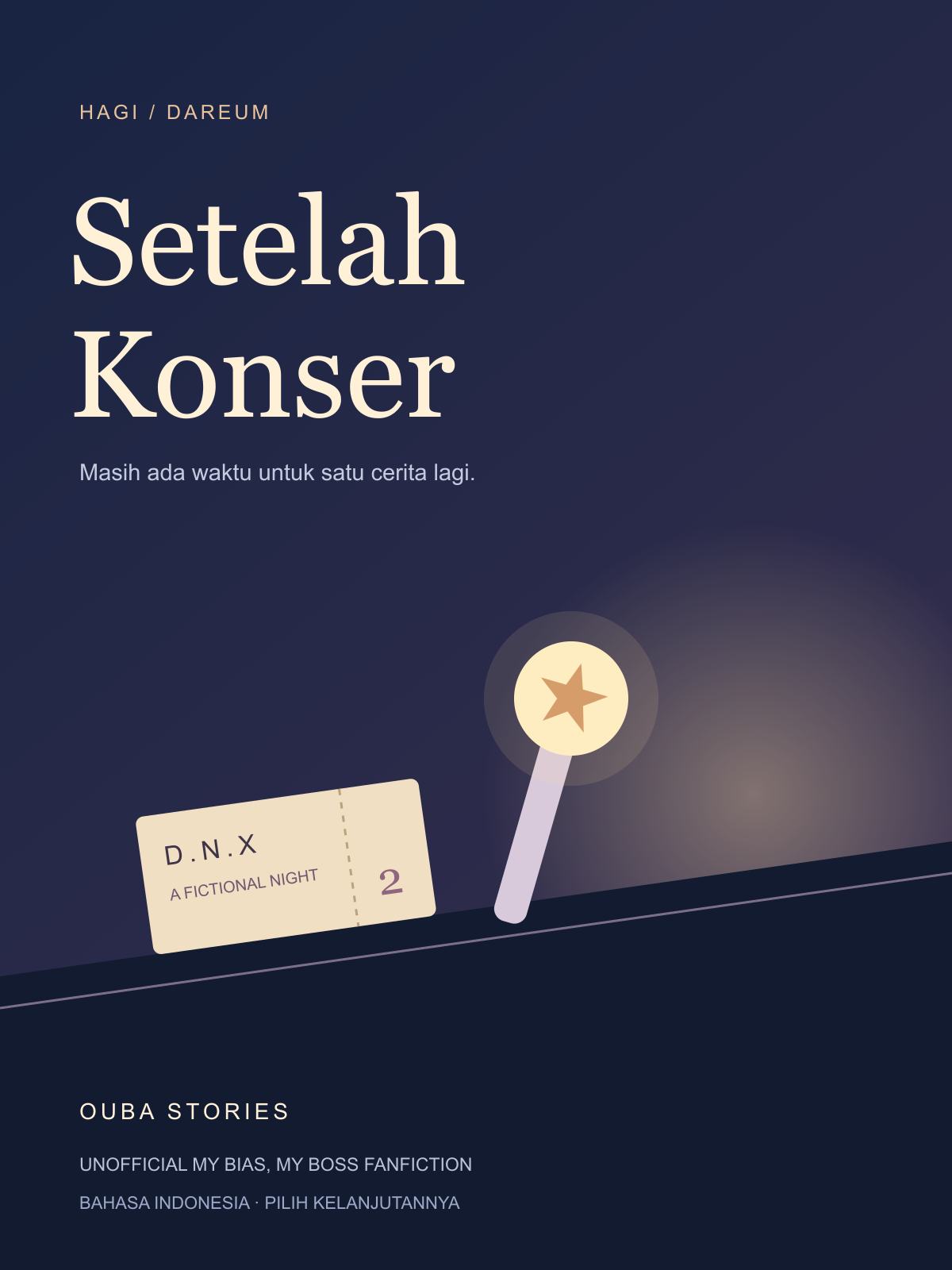 Setelah Konser | Unofficial My Bias, My Boss Fanfic cover art