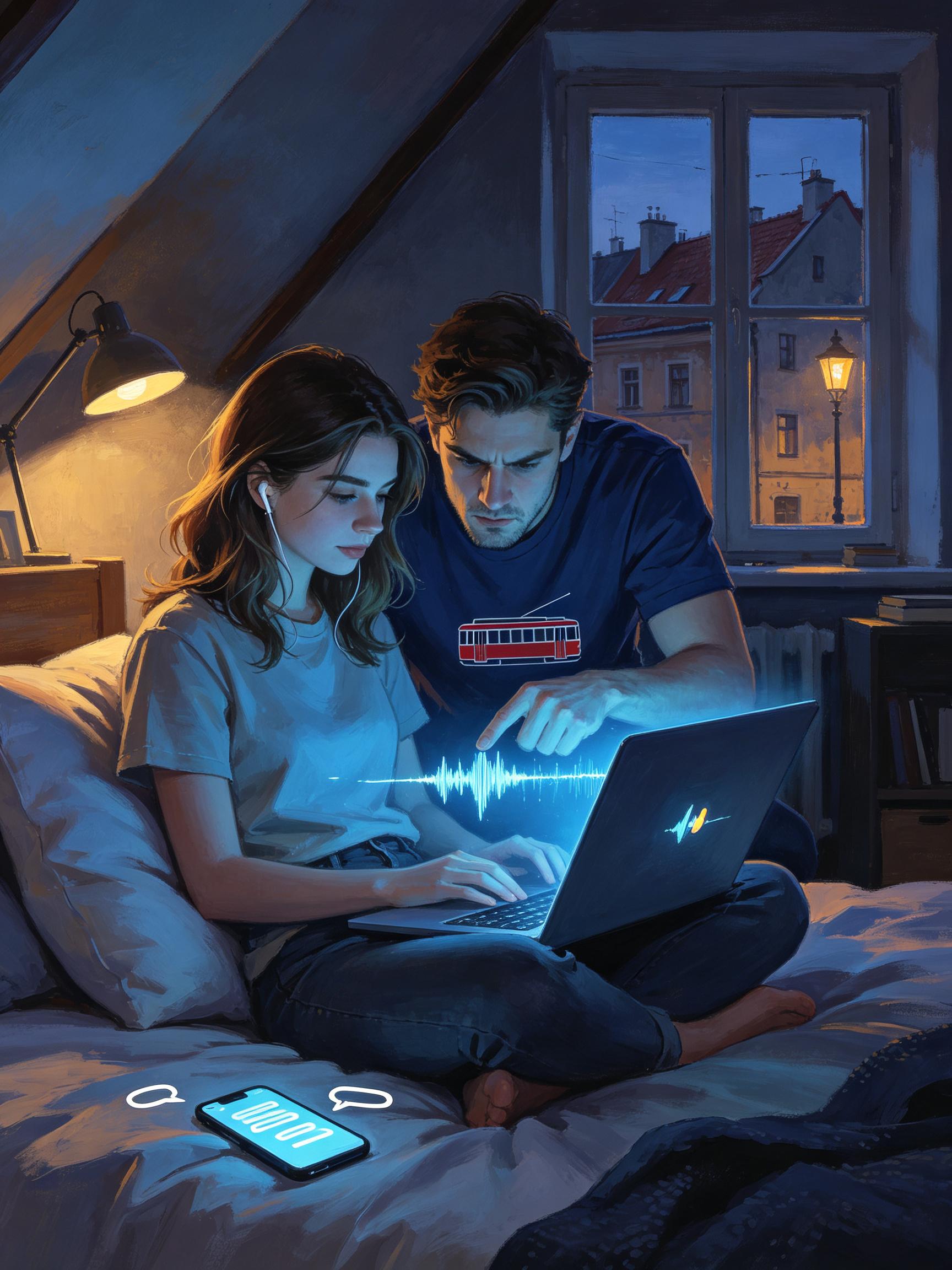 "Sam sprawdziłem dowód." A w nagraniu ona mówi: w lutym stuknie 20. cover art
