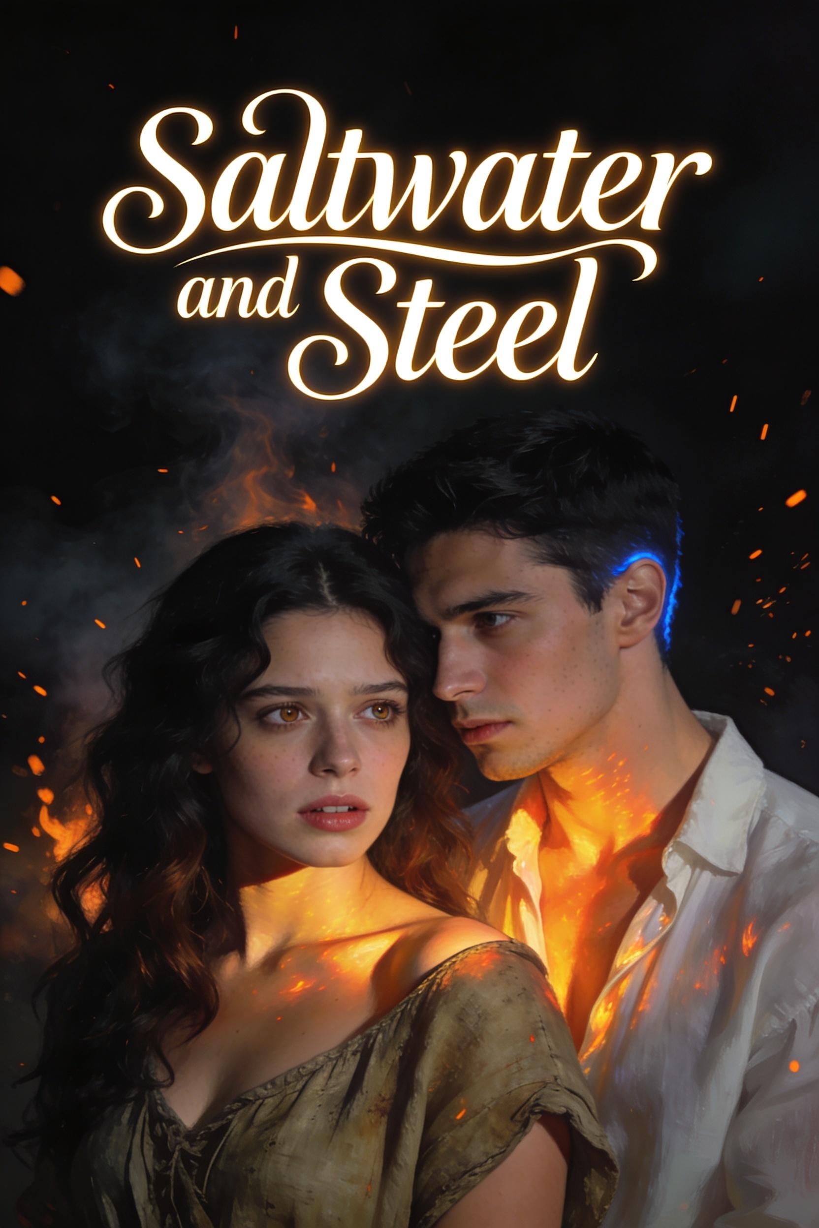 Illustration de couverture de Saltwater and Steel